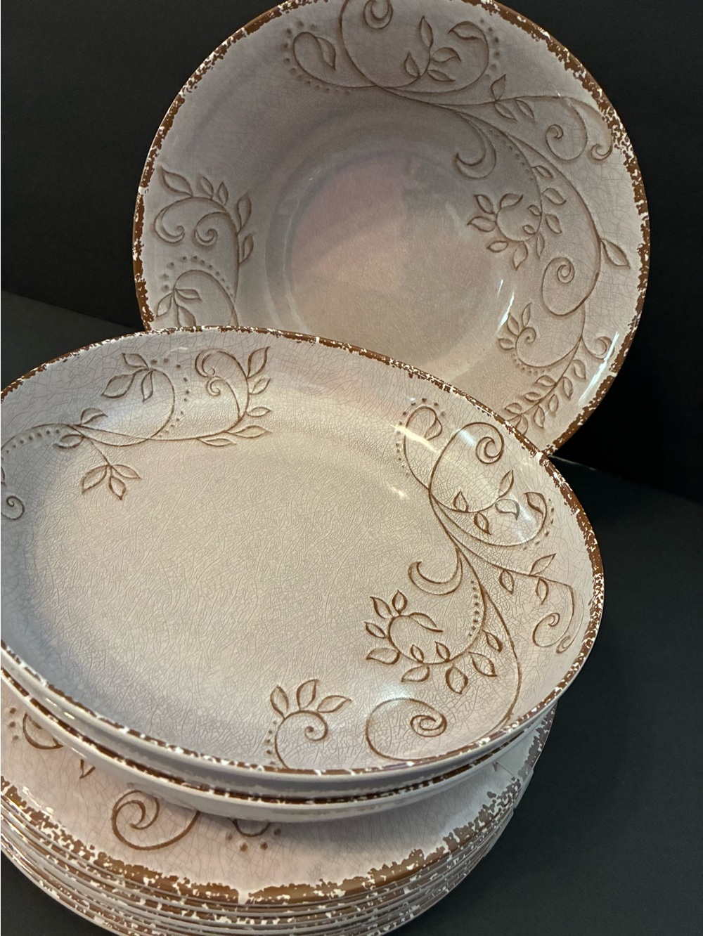 Floral Printed Dining set